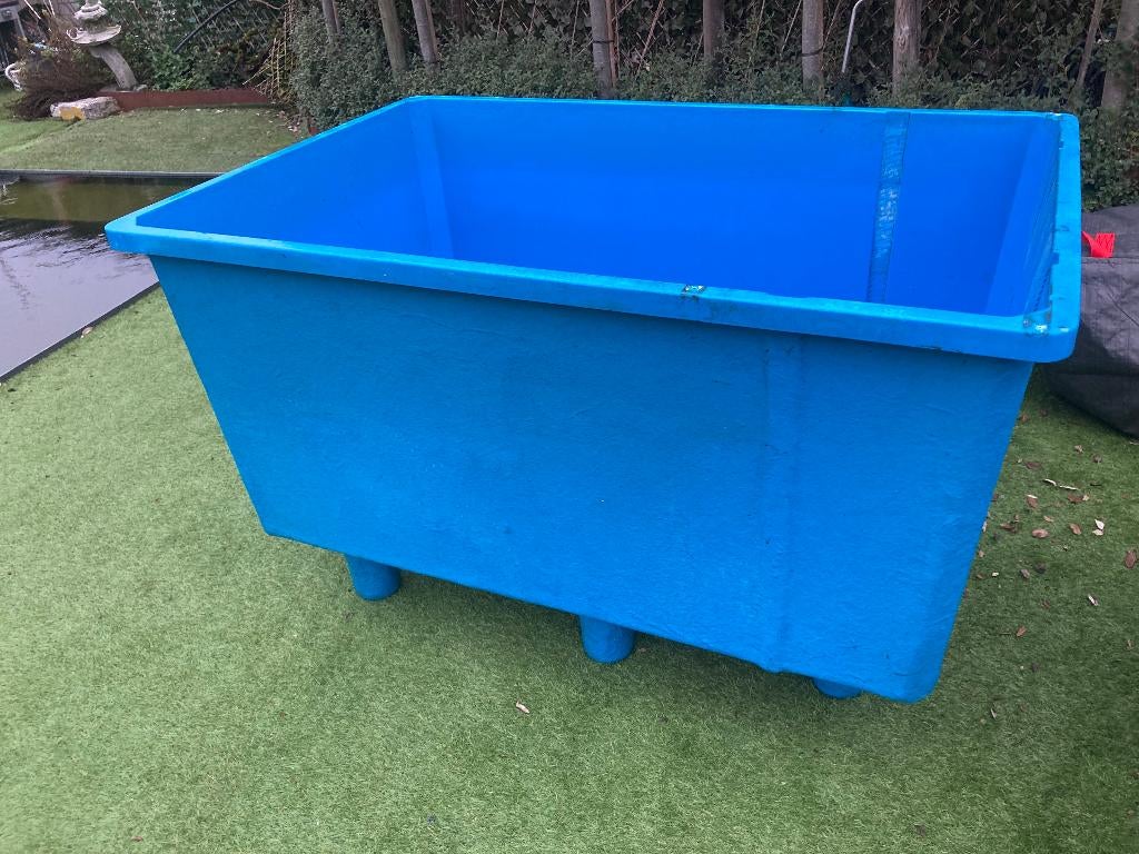 Quarantainebak 1500 liter inhoud, Tuin en Terras, Vijver-toebehoren, Ophalen, Gebruikt, Vijverbak