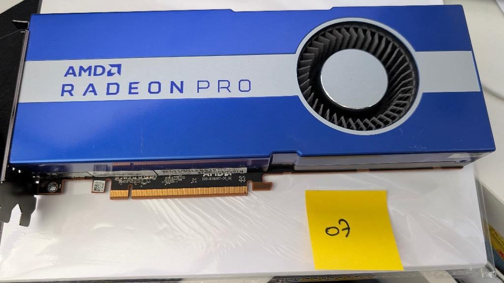 AMD Radeon Pro 5700 – 8 Go GDDR6 (OEM HP), Informatique & Logiciels, AMD, DisplayPort, GDDR, Comme neuf