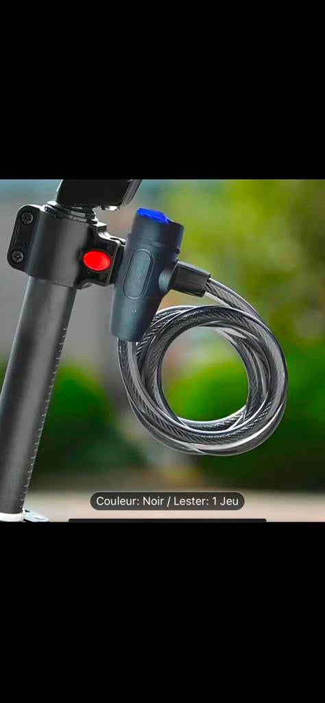 Scooter-/fietsslot..., Fietsen en Brommers, Fietsaccessoires | Fietssloten, Zo goed als nieuw, Overige fietssloten, Ophalen of Verzenden