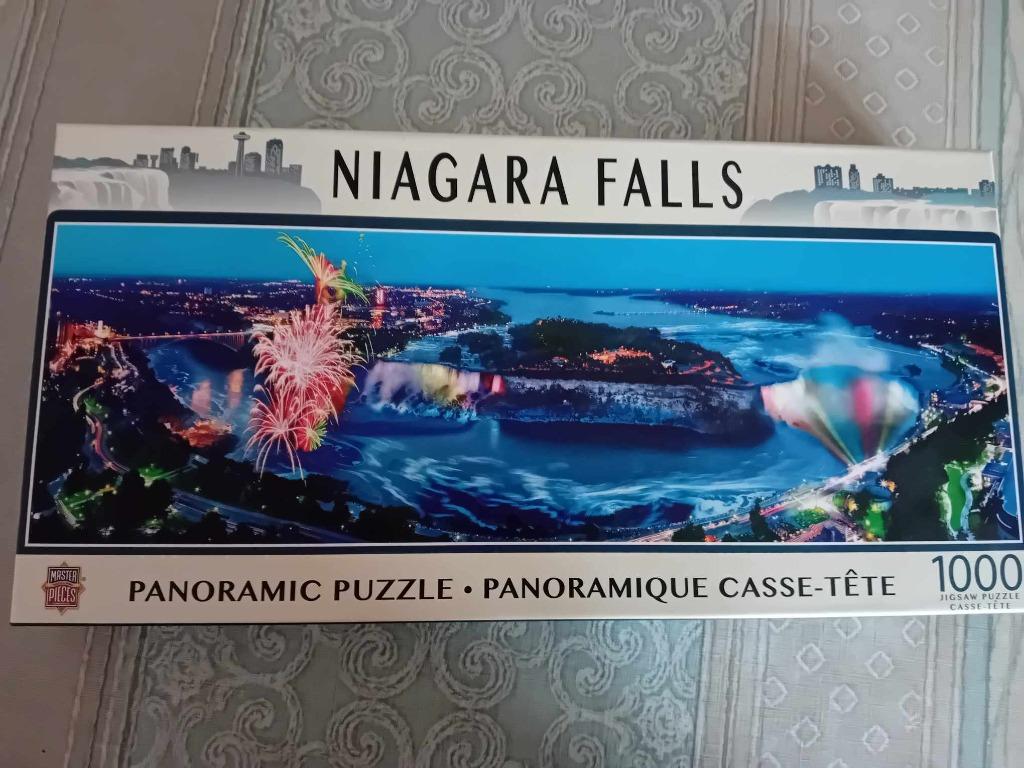 NIeuwe masterpieces puzzel Niagara Watervallen - 1000 stuks, Ophalen, 500 t/m 1500 stukjes, Nieuw, Legpuzzel