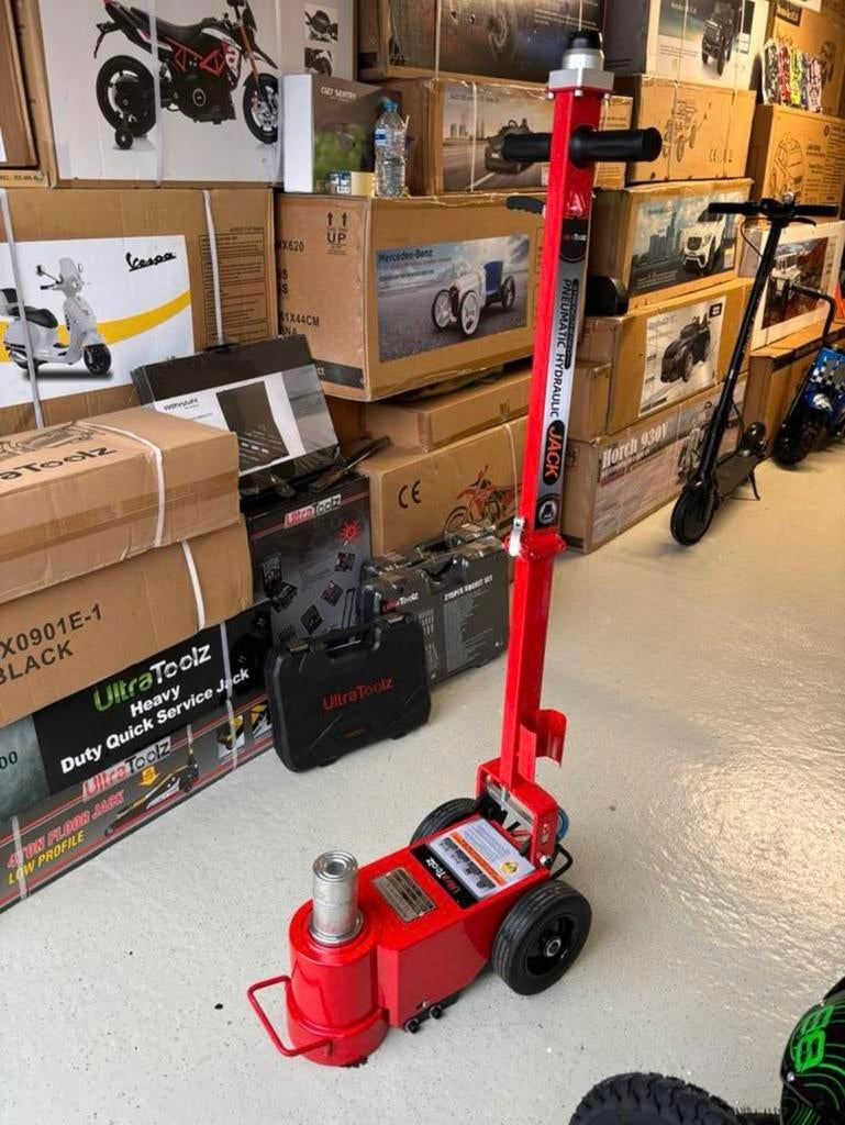 ‼️Nieuw‼️Wöhrstahl GarageKrik Hydraulisch Pneumatisch 60 TON, Auto diversen, Ophalen, Nieuw, Hydraulisch, Garagekrik
