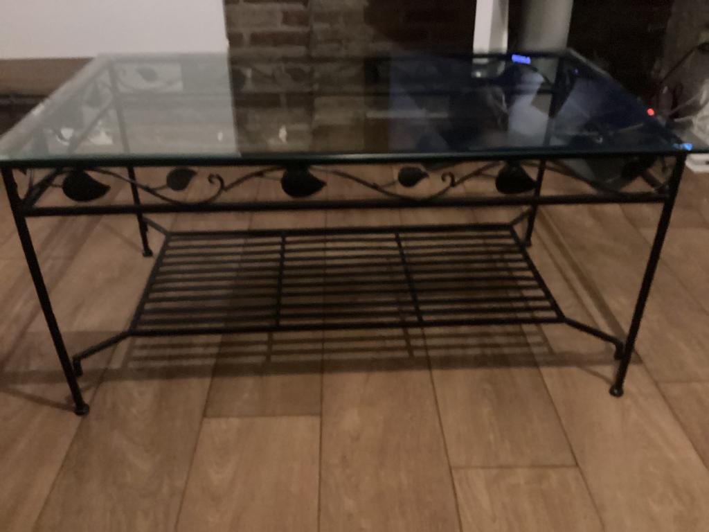 Table en verre25€, Enlèvement, Comme neuf, Verre