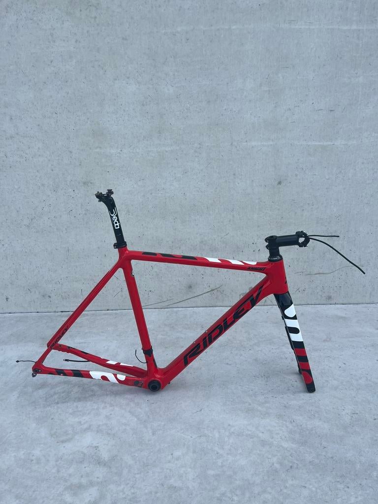 Ridley X-Night frameset maat 52, Fietsen en Brommers, Fietsonderdelen, Ophalen, Gebruikt, Frame