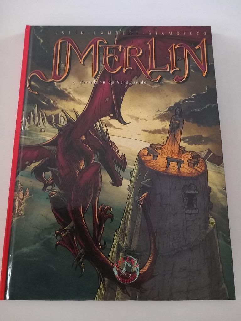Comic Merlin 5 Brendan le Damné Istin Lambert Stambecco, Une BD, Enlèvement ou Envoi, Comme neuf, Istin Lambert Stambecco