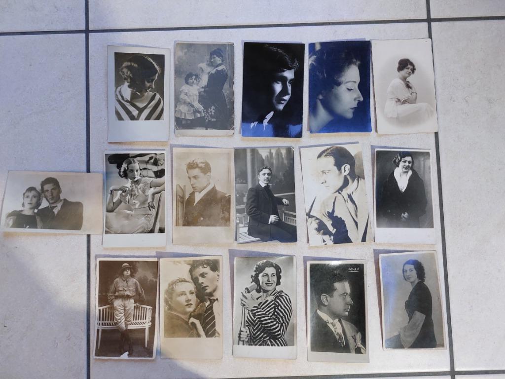 lot studiofoto's (postkaartformaat), Envoi