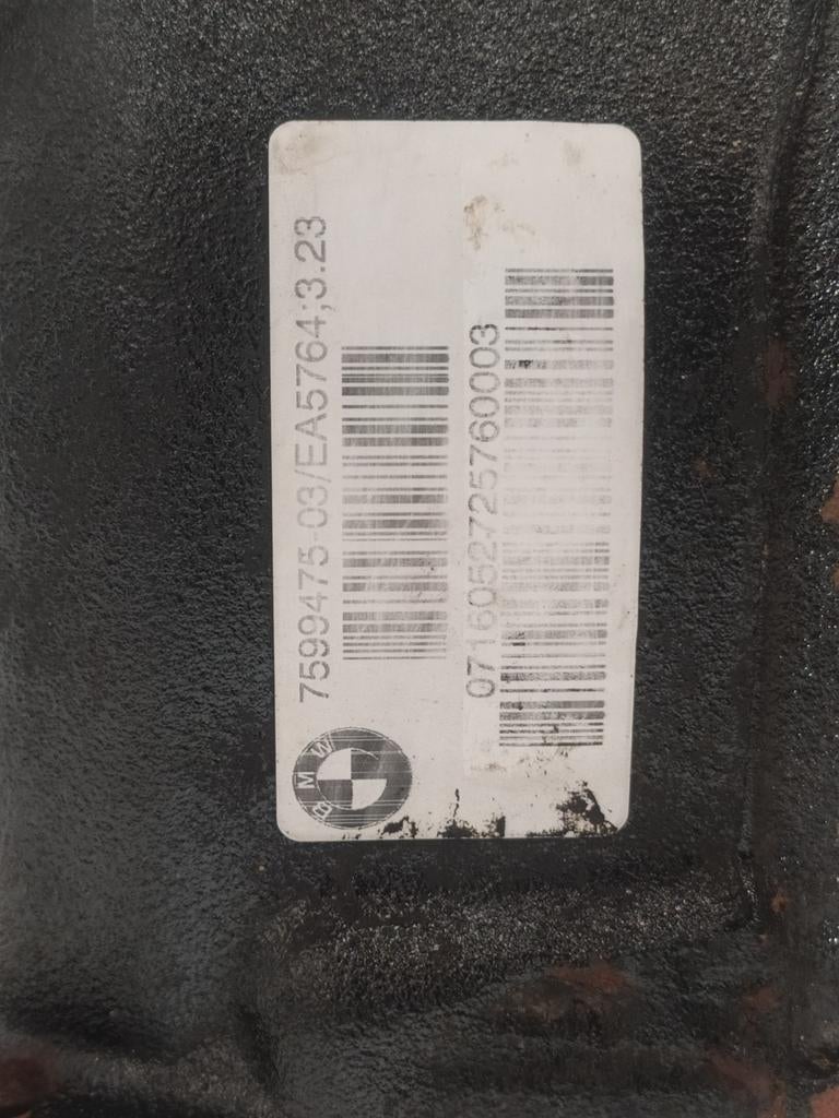 Différentiel Pont Arrière BMW  7599475 3.23, Autos : Pièces & Accessoires, Transmission & Accessoires, A, Enlèvement, Utilisé