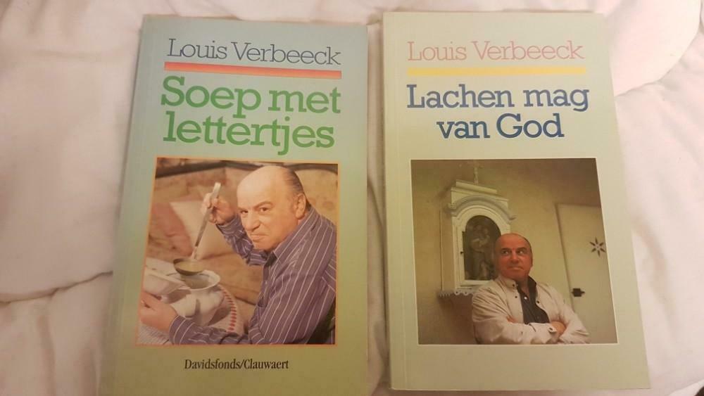 Louis Verbeeck/ Soep met lettertjes/ Lachen mag van God, Ophalen of Verzenden, Zo goed als nieuw