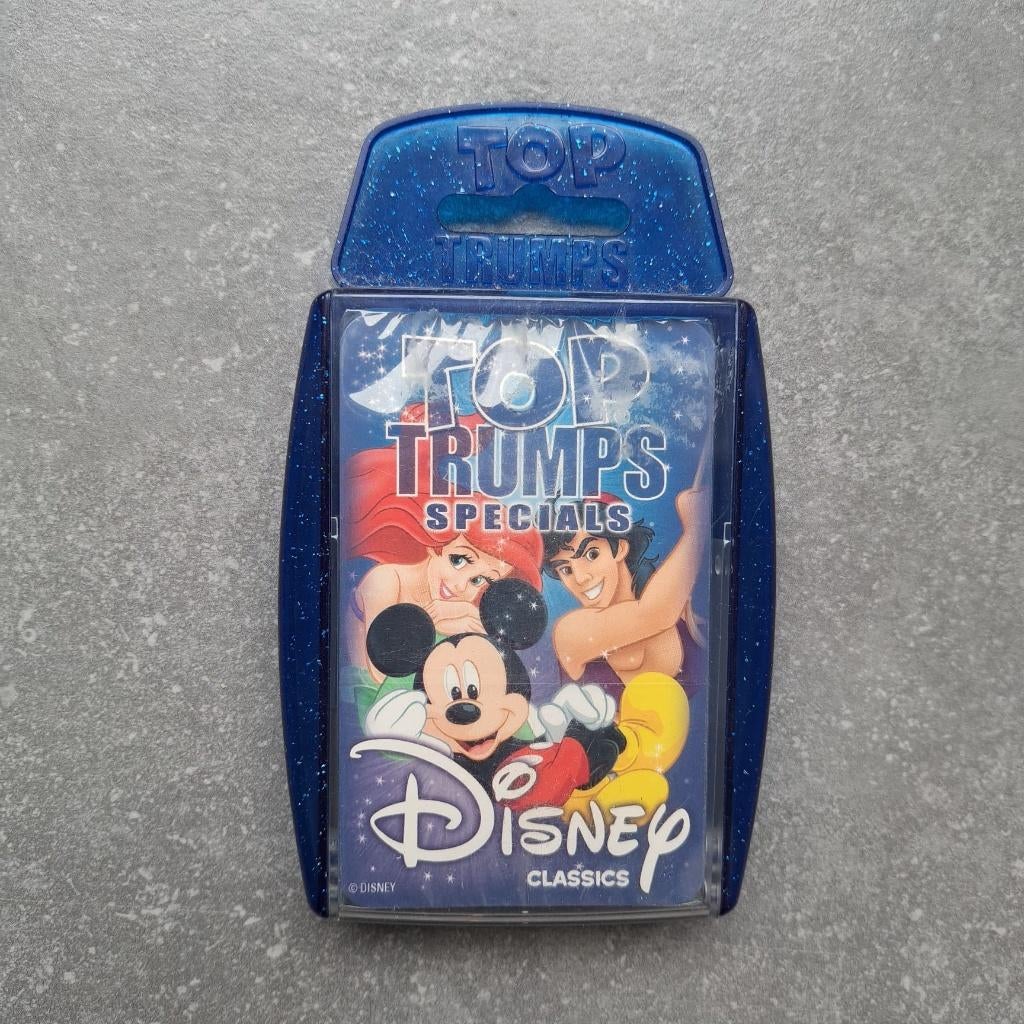Top trumps specials Disney classics, Drie of vier spelers, Ophalen of Verzenden, Nieuw, HASBRO
