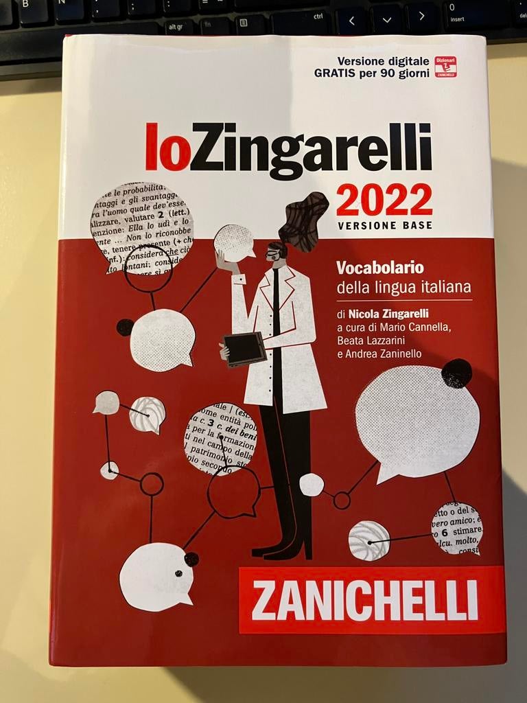 Italiaans verklarend woordenboek Lo Zingarelli, Ophalen of Verzenden, Zo goed als nieuw, Hoger Onderwijs, Zingarelli
