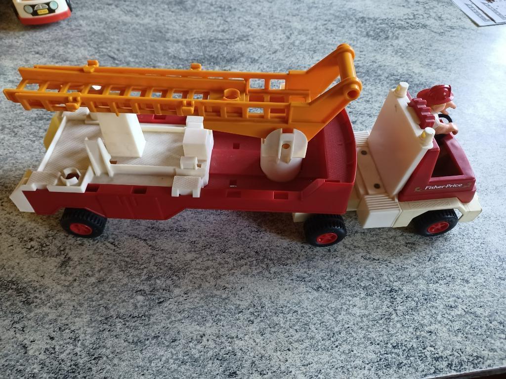 Fisher- Price  Brandweer auto, Kinderen en Baby's, Speelgoed | Fisher-Price, Ophalen of Verzenden, Gebruikt