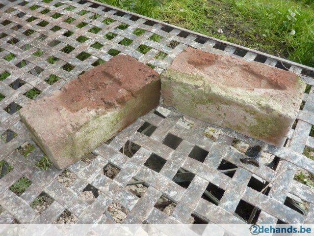 850 recuperatiestenen (gekuist), Doe-het-zelf en Bouw, Metselstenen, Gebruikt, Bakstenen