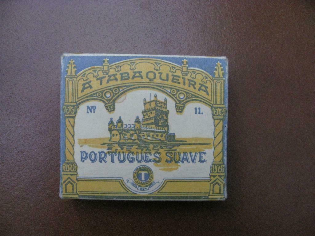 Boite de cigarettes en carton A TABAQUEIRA - Années '50, Enlèvement ou Envoi, Utilisé, Boite à tabac ou Emballage