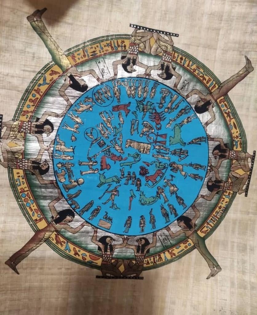 Egyptische papyrus 📜, Antiek en Kunst, Ophalen