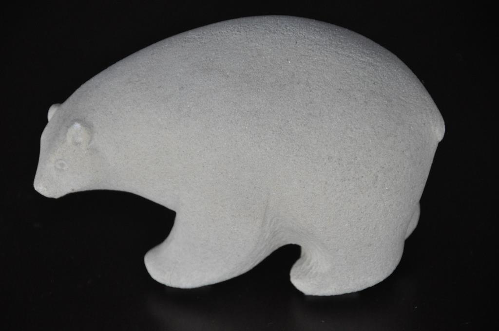 Witte beer beeldje, Ophalen, Zo goed als nieuw, Dier