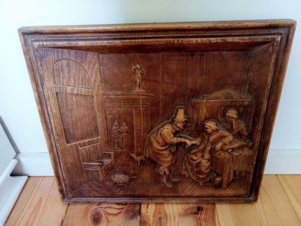 Houten Schilderij, Enlèvement