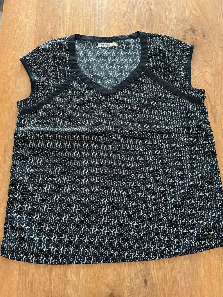 Donkerblauwe blouse LolaLiza maat XL, Kleding | Dames, Maat 46/48 (XL) of groter, Ophalen of Verzenden, Zo goed als nieuw, Blauw