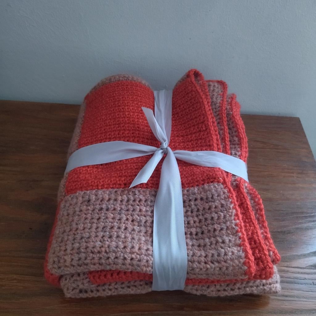 Handgemaakte plaid, Ophalen of Verzenden, Nieuw