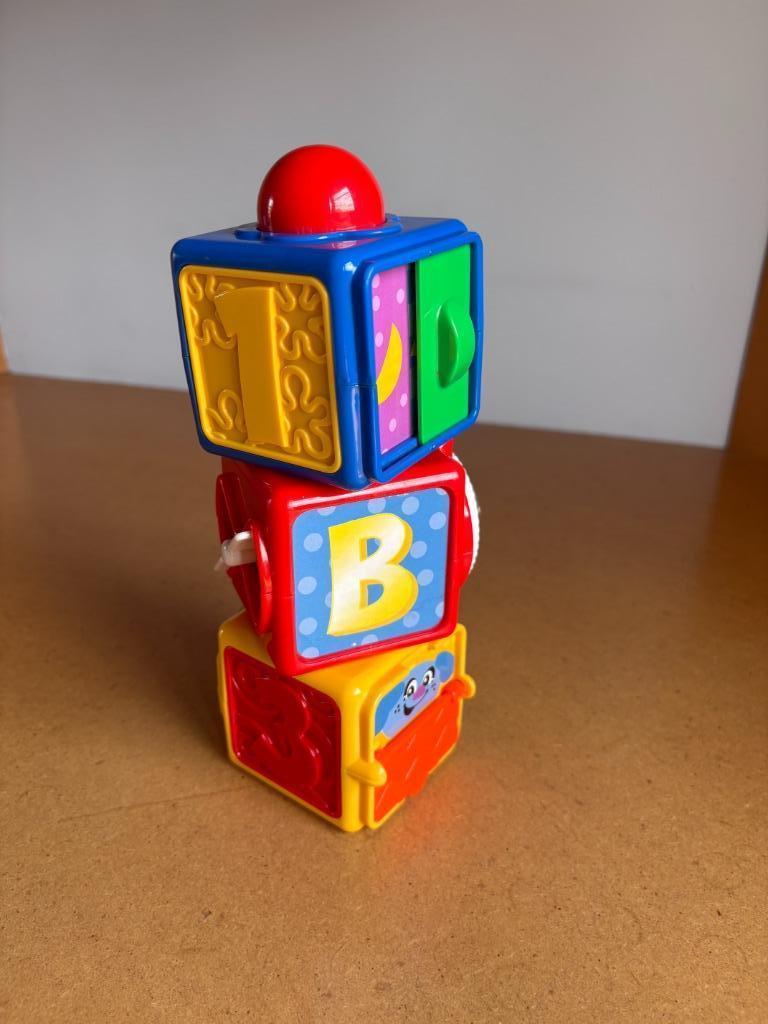 Fisher price stapelblokken, Kinderen en Baby's, Speelgoed | Fisher-Price, Ophalen, Zo goed als nieuw, Speelset