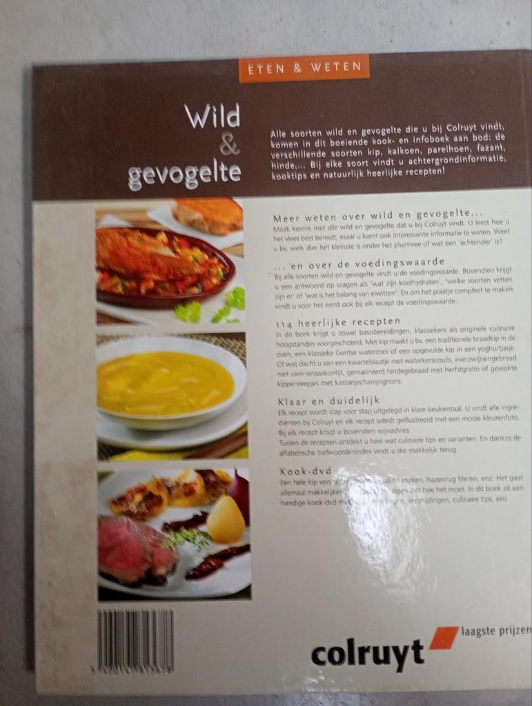 Kookboek: wild & gevogelte, Boeken, Ophalen