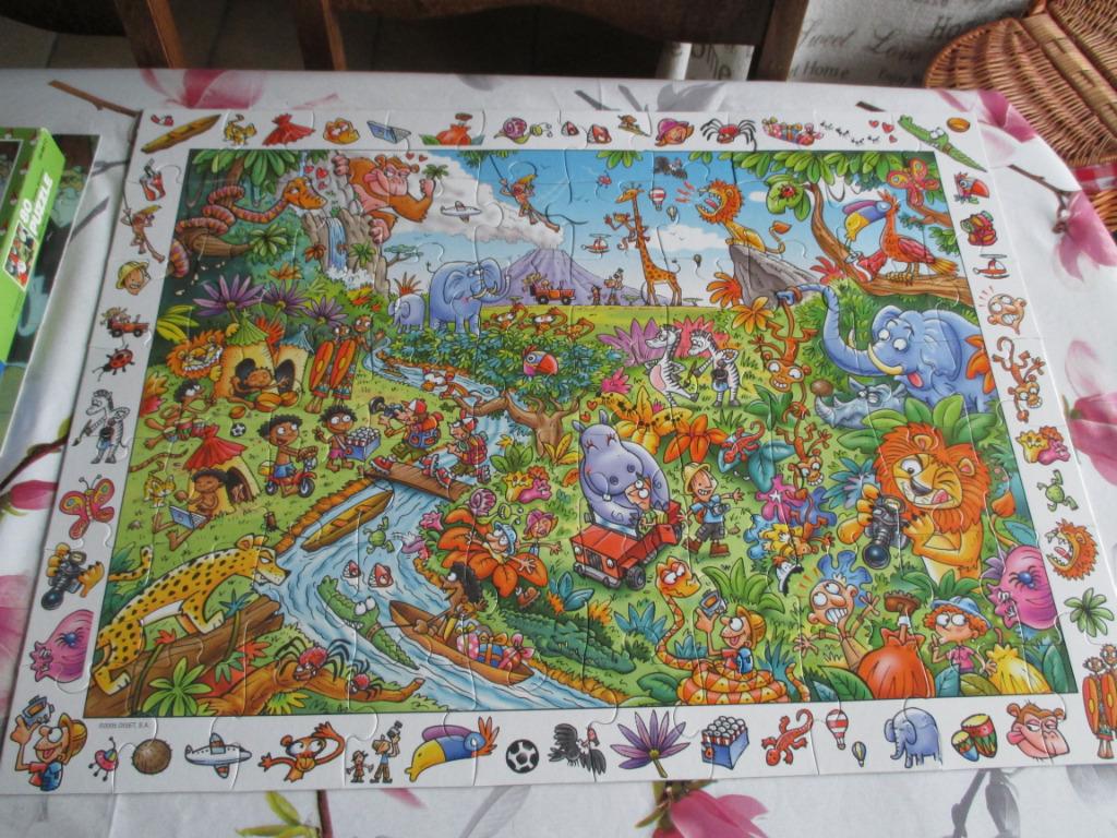 puzzel discovery 70, Kinderen en Baby's, Speelgoed | Kinderpuzzels, Ophalen of Verzenden, Meer dan 50 stukjes, Zo goed als nieuw