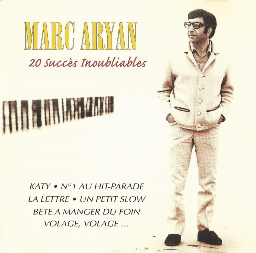 CD * MARC ARYAN - 20 SUCCES INOUBLIABLES, Ophalen of Verzenden, Zo goed als nieuw
