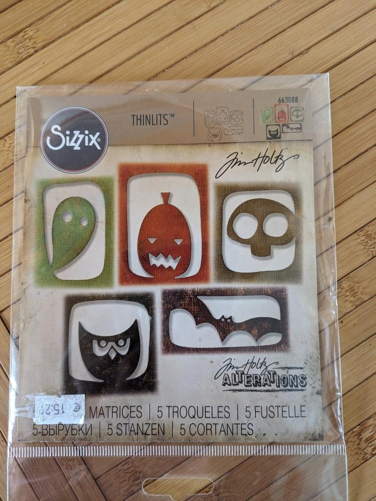 Tim Holtz thinlits Halloween 663088, Ophalen of Verzenden, Nieuw