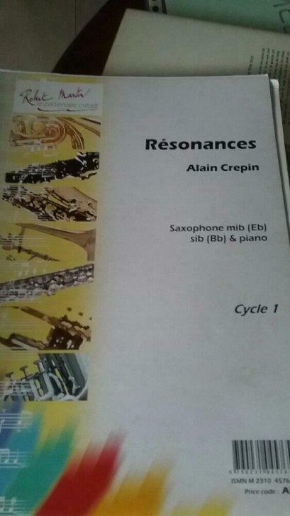 saxofoon partituren, resonance, Boeken, Gelezen