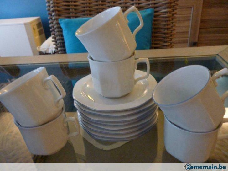 Service vaisselle, Enlèvement ou Envoi, Utilisé, Tasse(s) et/ou soucoupe(s)