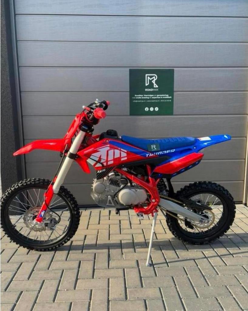 ‼️Nieuw‼️Apollo Thunder Crossmotor 125cc 150cc Schakel !, Bedrijf, Crossmotor, 11 kW of minder, 1 cilinder