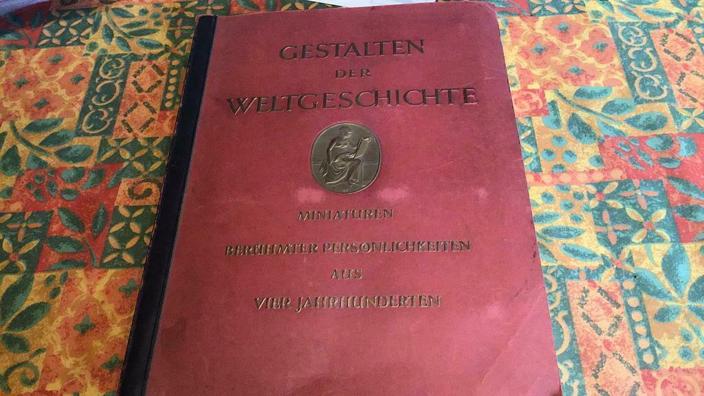 Gestalten der weltgeschichte (W), Enlèvement ou Envoi, Utilisé, Album d'images