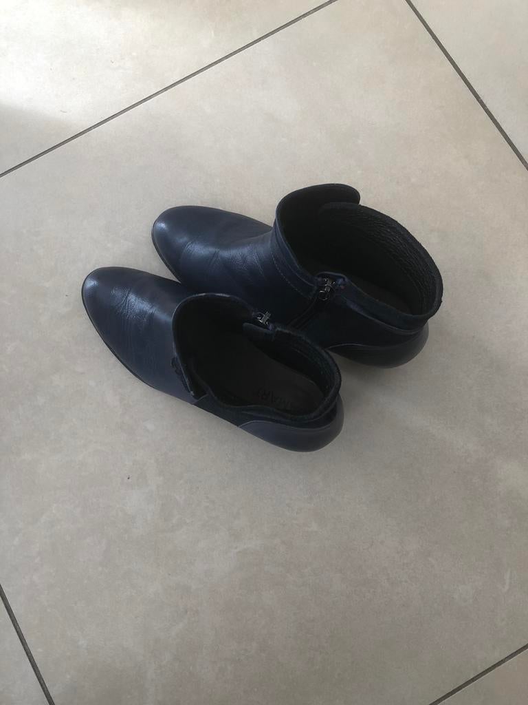 Bottines bleues Damart pointure 40, Enlèvement ou Envoi, Comme neuf, Boots et Botinnes, Bleu