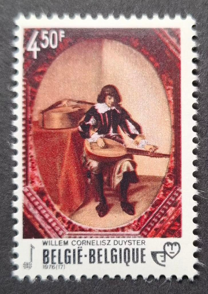 België: OBP 1827a ** Jeugdfilatelie 1976., Frankeerzegel, Ophalen of Verzenden, Zonder stempel, Postfris