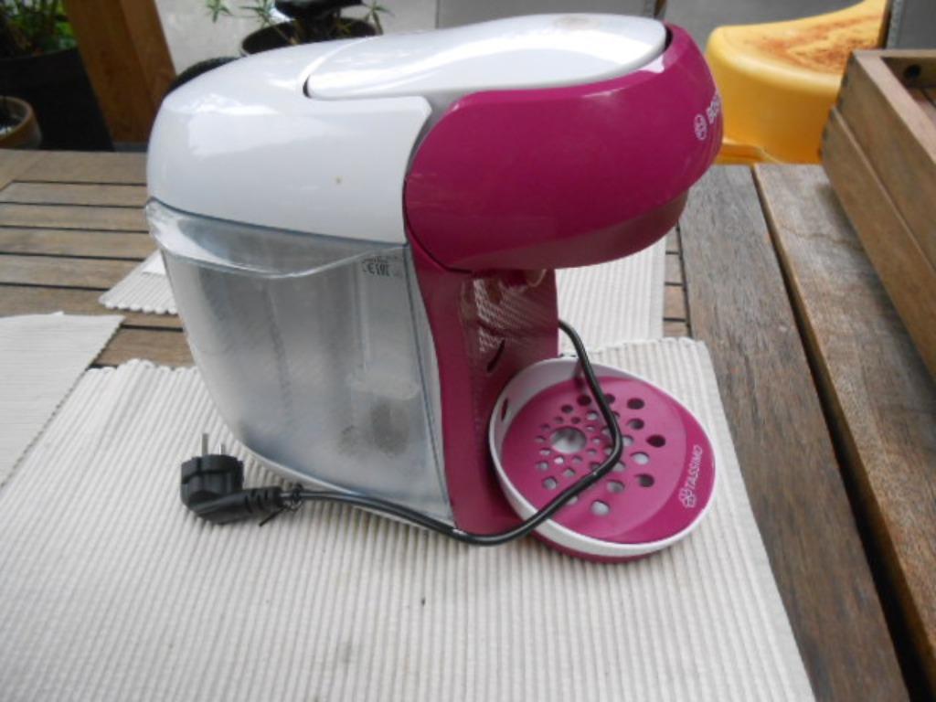 Bosch Tassimo CTPM12 koffiezetapparaat paars, Elektronische apparatuur, Koffiemachine, Ophalen of Verzenden, Zo goed als nieuw