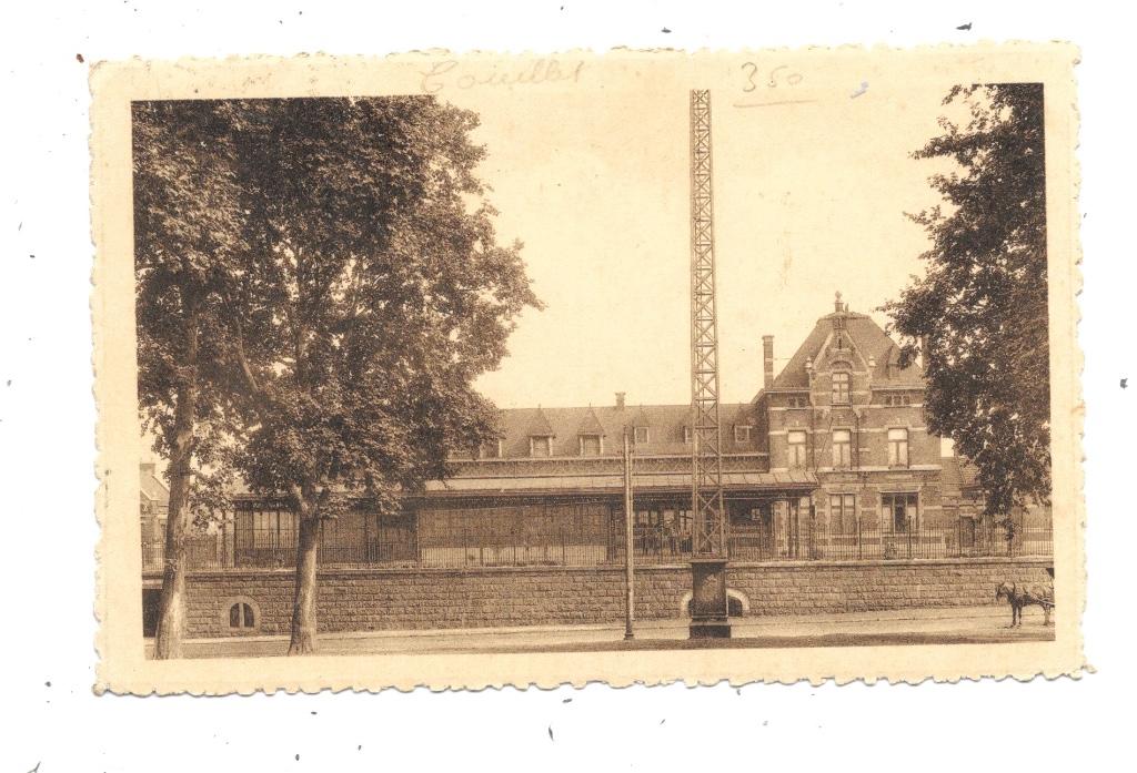 Couillet NA83: Gare du Centre 1934, Envoi, 1920 à 1940, Affranchie, Hainaut