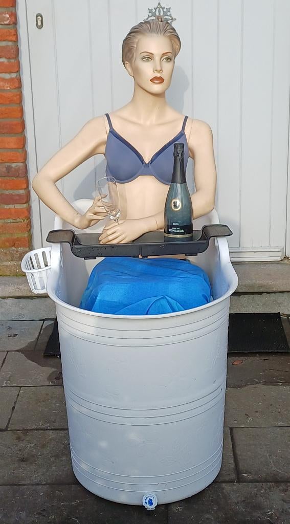 Mannequin Bath Bucket Mobiele Badkuip, Huis en Inrichting, Ophalen, Zo goed als nieuw