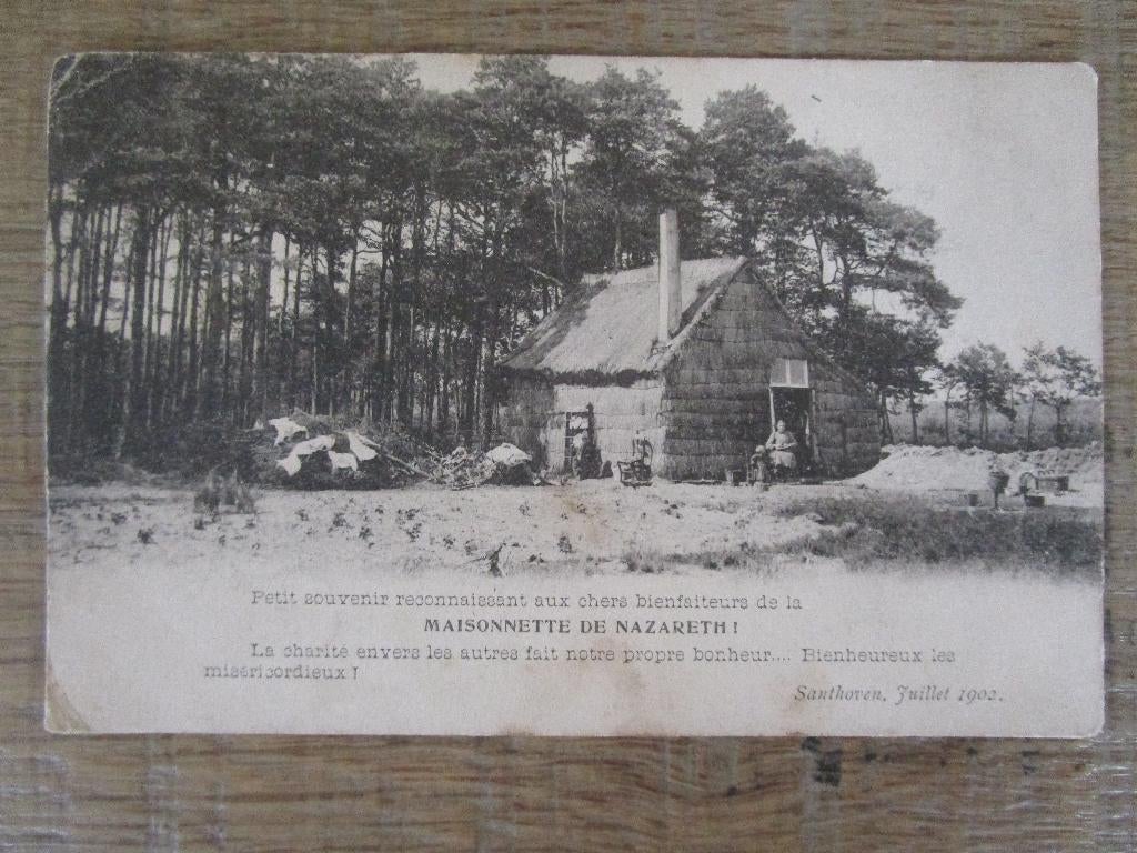 Postkaarten Zandhoven " huisje van Nazareth ", Enlèvement ou Envoi, Bâtiment