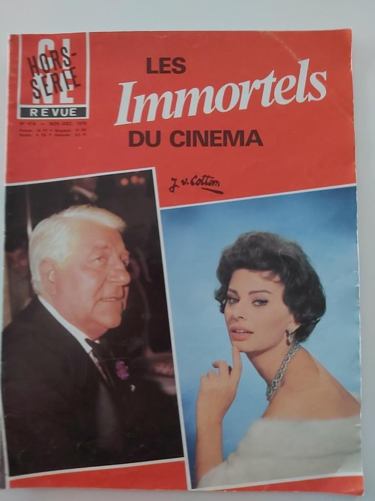 Cinema Revue Hors Serie 11/1978, Gelezen, Personen, Ophalen of Verzenden, J.v. Cottom