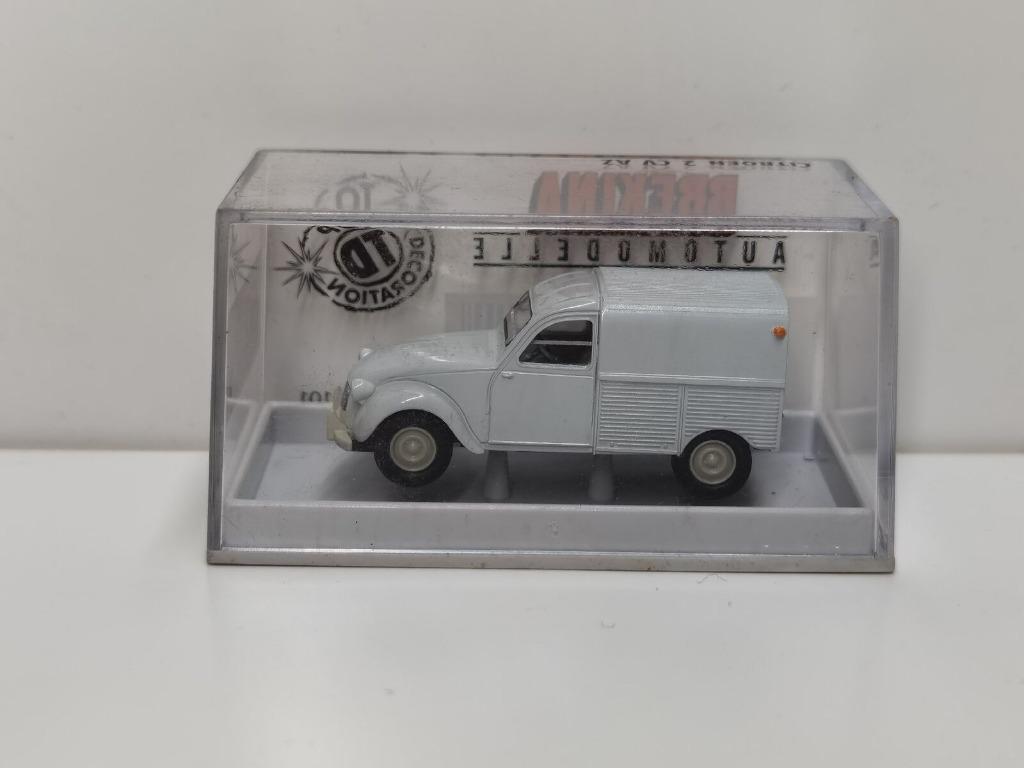 Fourgonnette CITROËN 2CV AZ 1/87 HO BREKINA Neuve + Boite, Enlèvement ou Envoi, Neuf, Voiture, Brekina