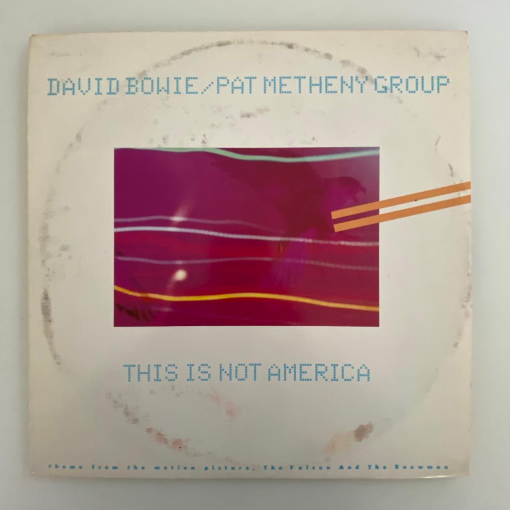 12" David Bowie This Is Not America 1985, Ophalen of Verzenden, Gebruikt, 12 inch