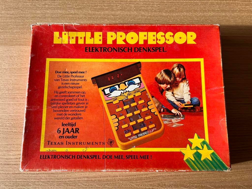 Little professor educatief speelgoed vintage rekenspel, Kinderen en Baby's, Speelgoed | Educatief en Creatief, Ophalen of Verzenden