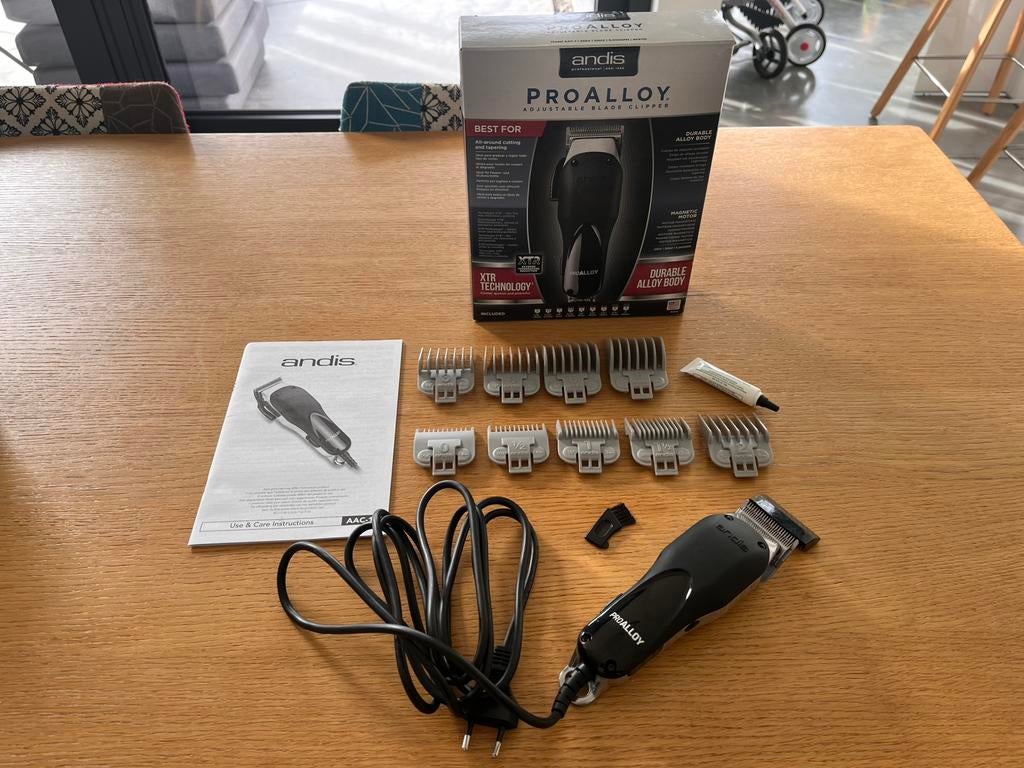 Andis Pro Alloy tondeuse – zo goed als nieuw, Ophalen of Verzenden, Zo goed als nieuw, Tondeuse