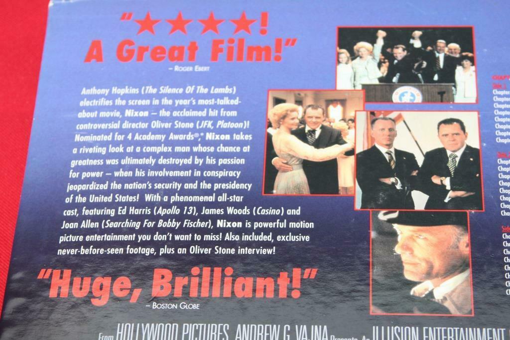 Widescreen laserdisc Box " Anthony Hopkins " 3 disc edition, Collections, Enlèvement ou Envoi, Utilisé, Film, Autres types