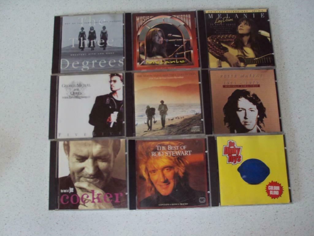 Lot 21 met 8 CD's "Melanie,George Micheal, Cd's en Dvd's, Cd's | Overige Cd's, Ophalen of Verzenden