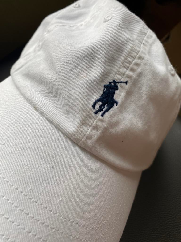 Polo ralph lauren pet wit, Verzenden, Nieuw, Pet