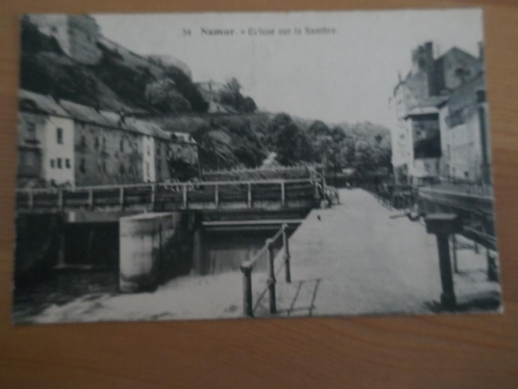 Namur l'Écluse sur la Sambre, Enlèvement ou Envoi, Non affranchie, Namur