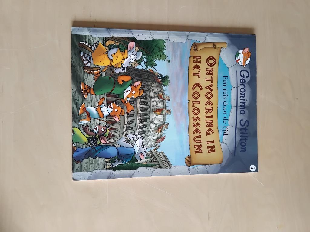 Strip Geronimo Stilton - Ontvoering in het Colosseum, Ophalen of Verzenden