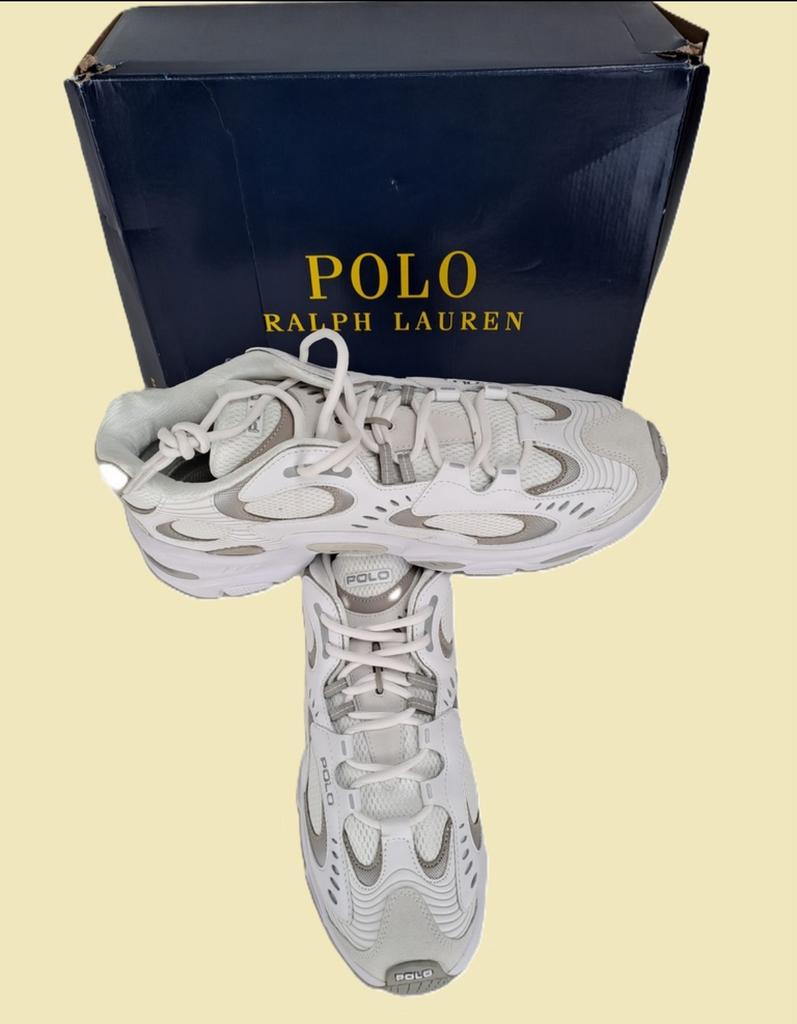 Ralph lauren, Enlèvement ou Envoi, Comme neuf, Blanc, Baskets
