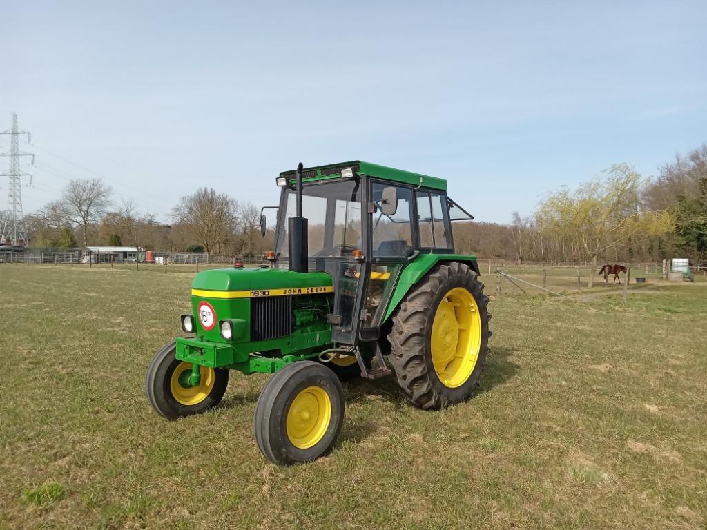 john deere 1630 met frontlader, Enlèvement, Utilisé, Jusqu'à 80 ch, John Deere