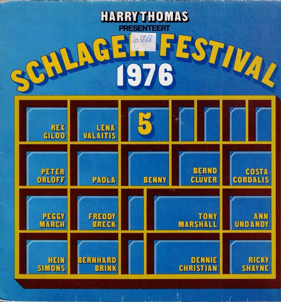 Vinyl, LP  /   Harry Thomas Presenteert Schlager 1976, Ophalen of Verzenden, Overige formaten