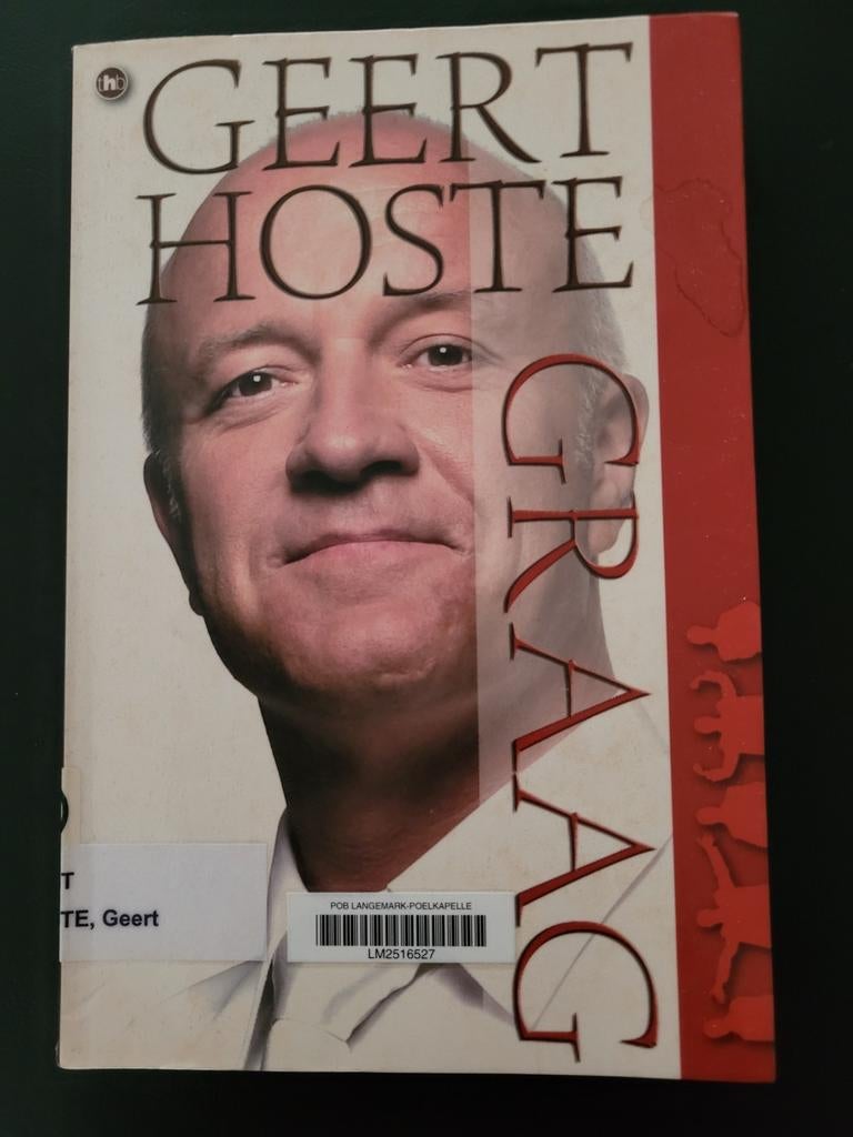 Geert Hoste Graag, Ophalen of Verzenden, Gelezen, Geert Hoste